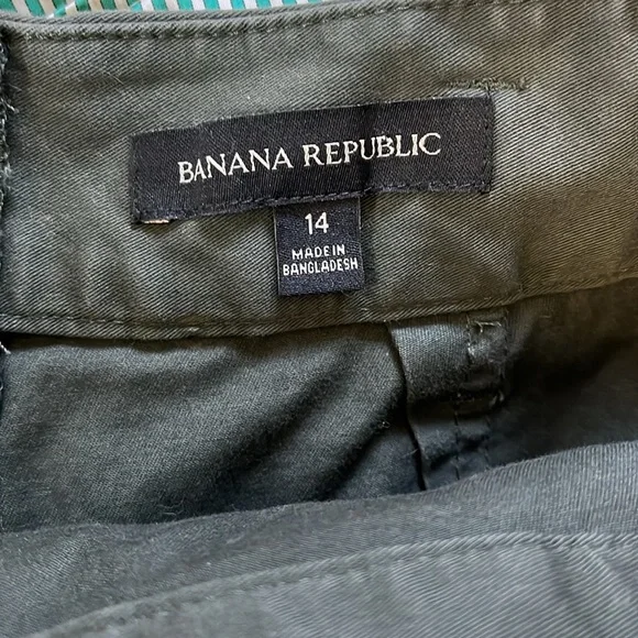 Banana Republic Utility Wrap Skirt in Flight Jacket Green - Picture 7 of 10